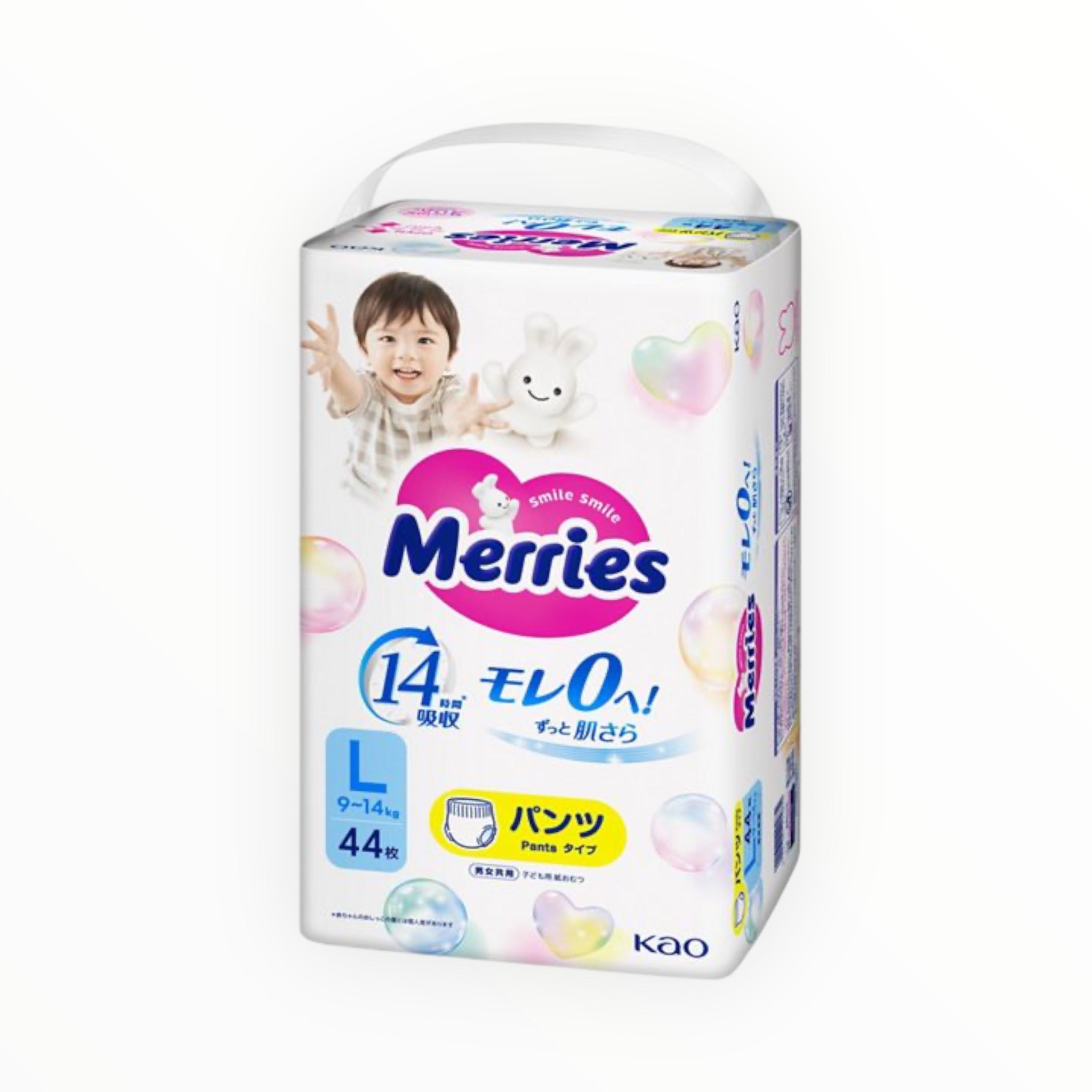 Merries Air Through Pants L Size (44 Sheets)