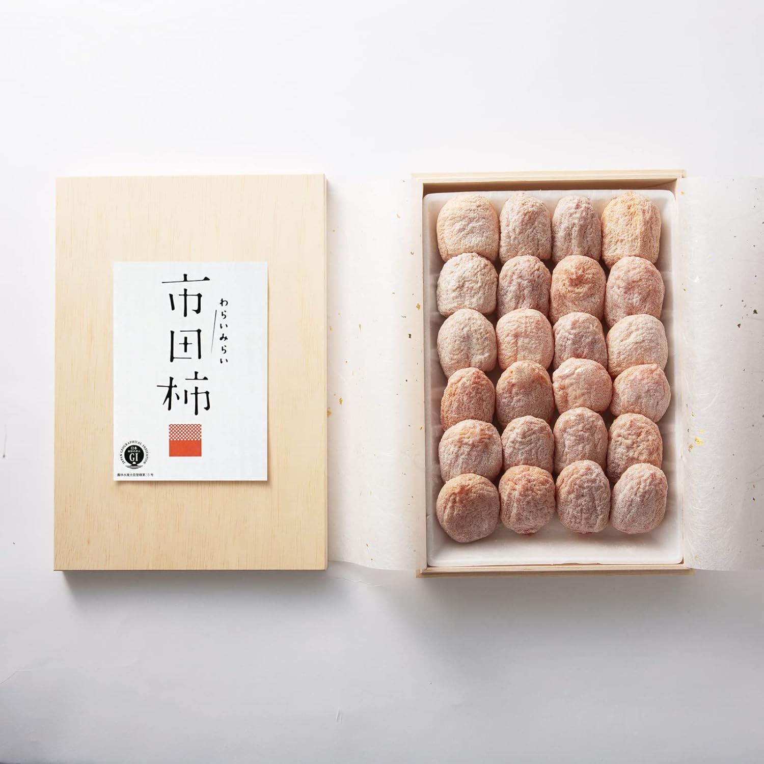 Waraimirai Nagano Ichida Dried Persimmons Gift Set 700g