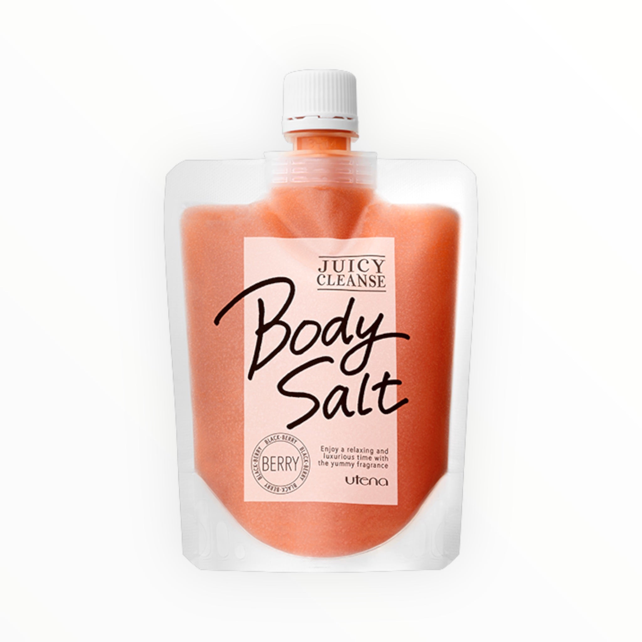 Utena Juicy Cleanse Body Salt Scrub - Berry 300g