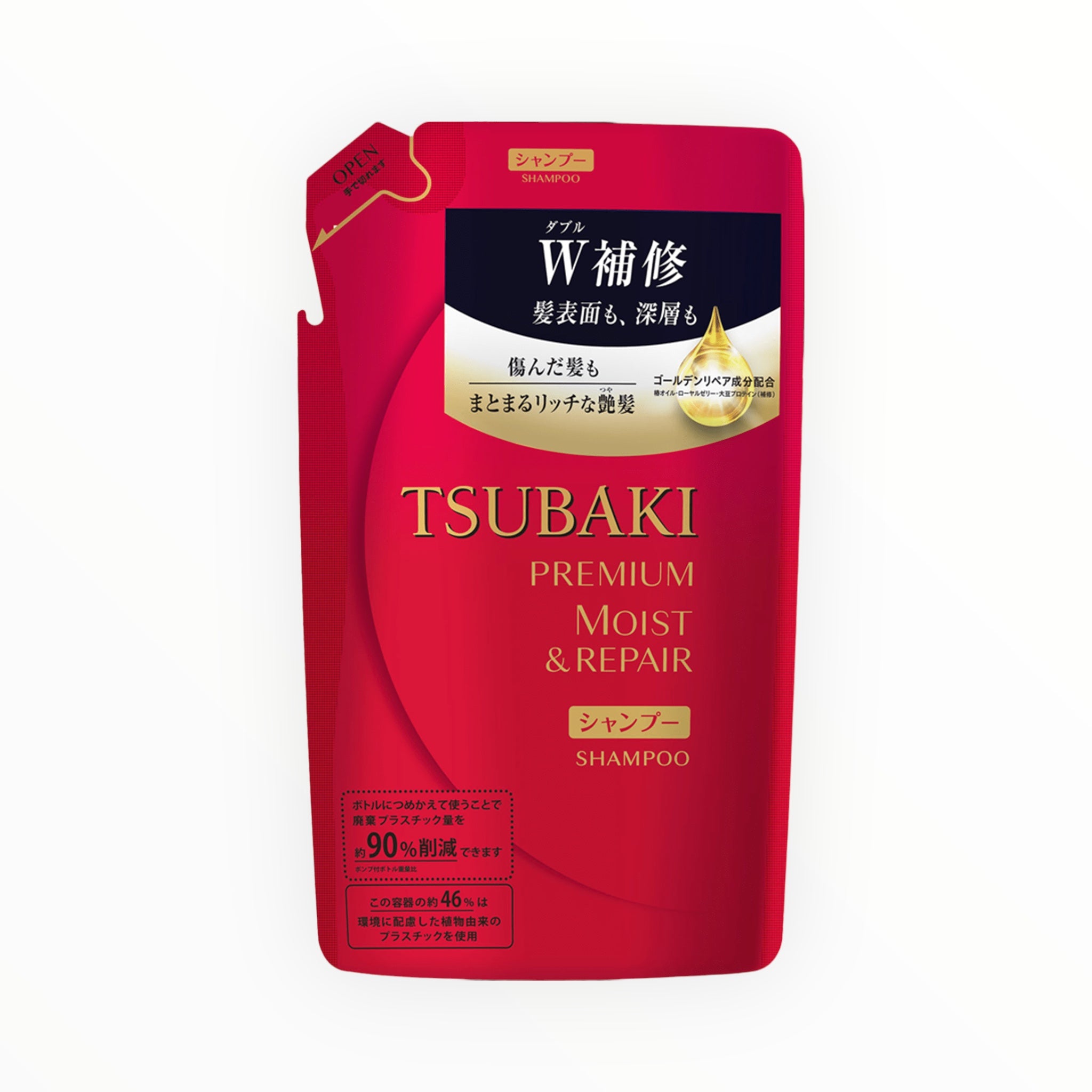 TSUBAKI Premium Moist Shampoo Refill 330ml