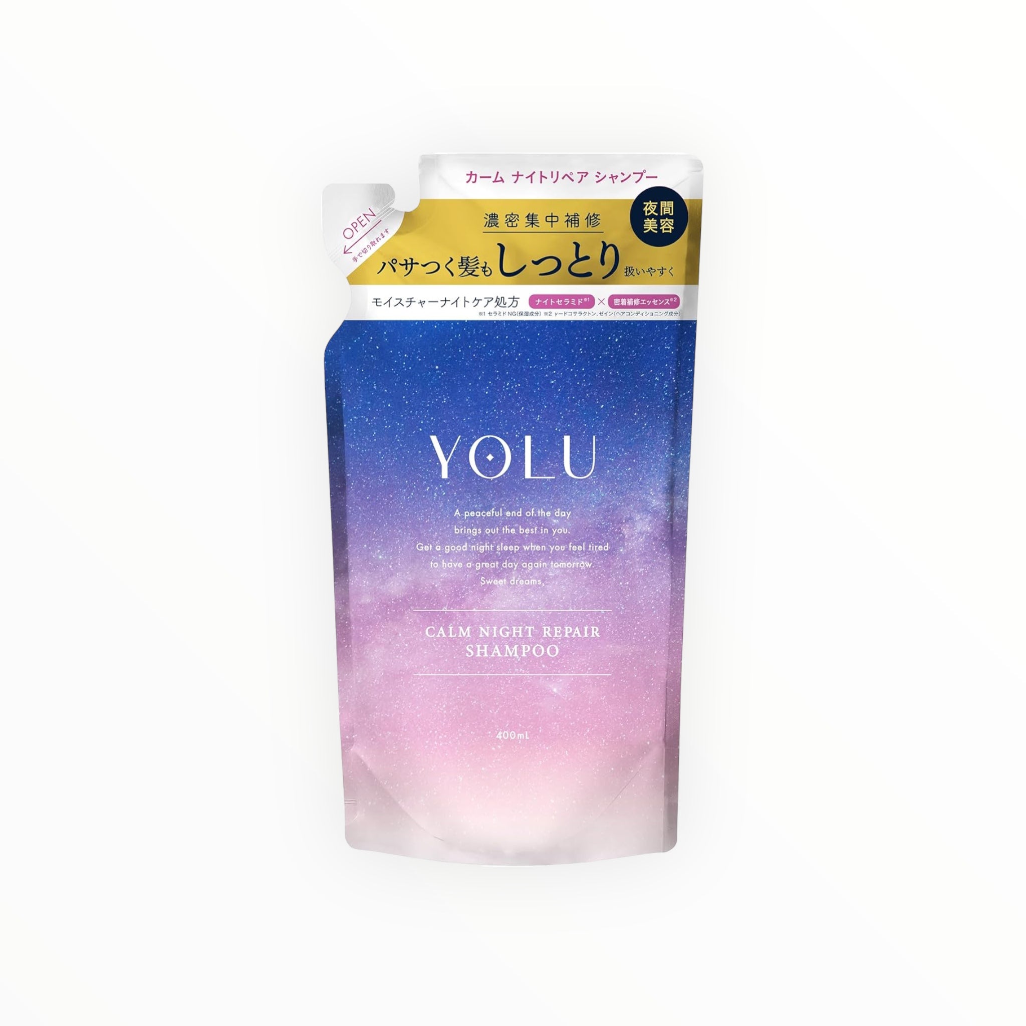 YOLU NIGHT REPAIR SHAMPOO REFILL 400ML