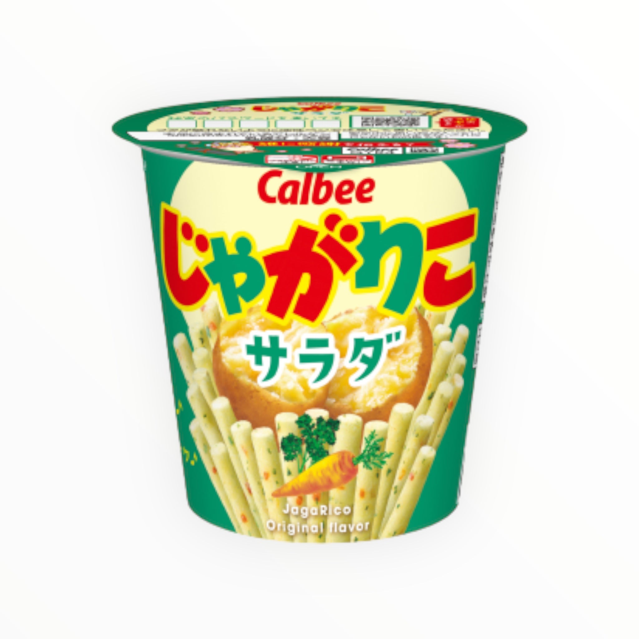 Calbee Jagariko Salad Flavor 57g (Pack of 6 Cups)