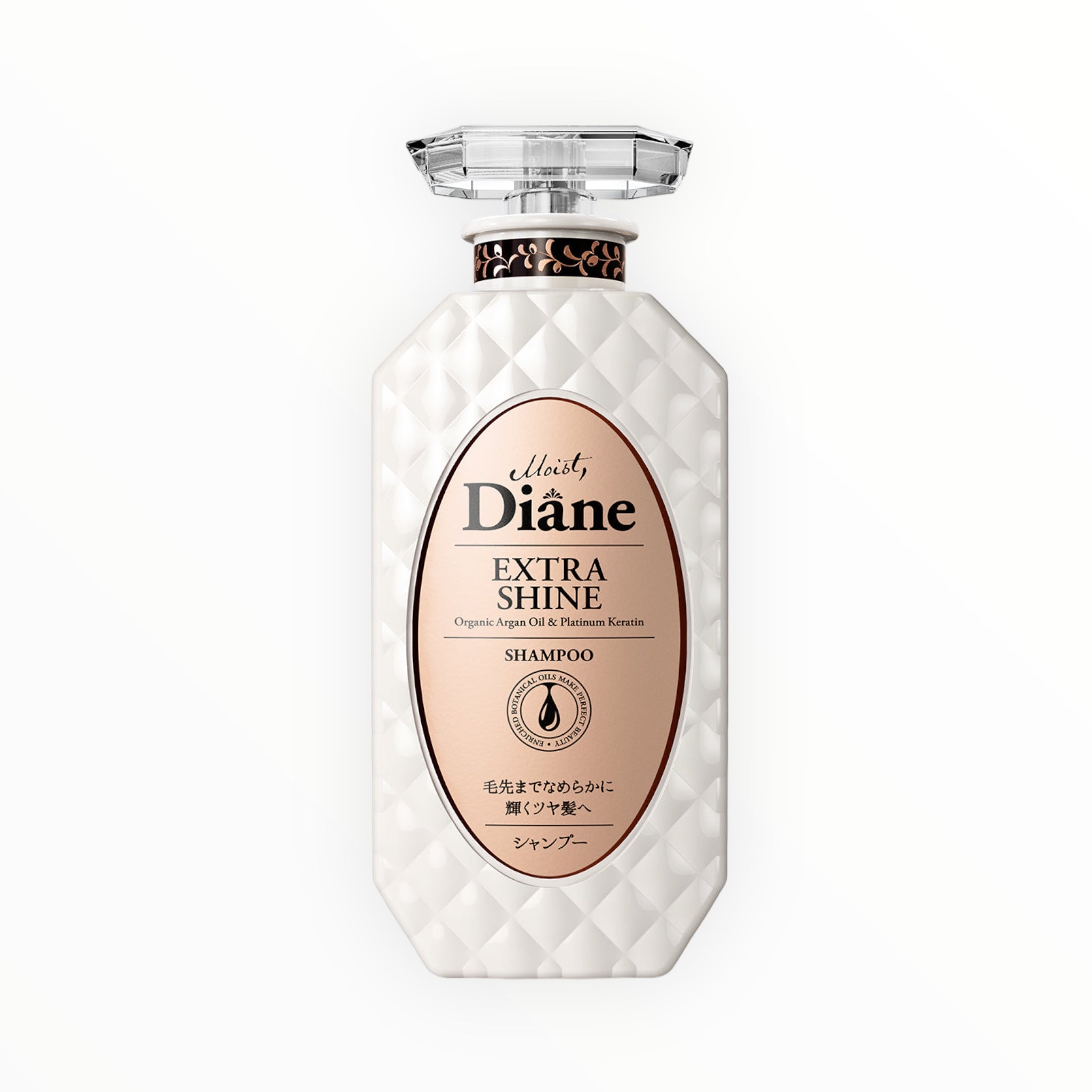 Moist Diane Shampoo Floral &amp; Berry Scent Perfect Beauty Extra Shine 450ml