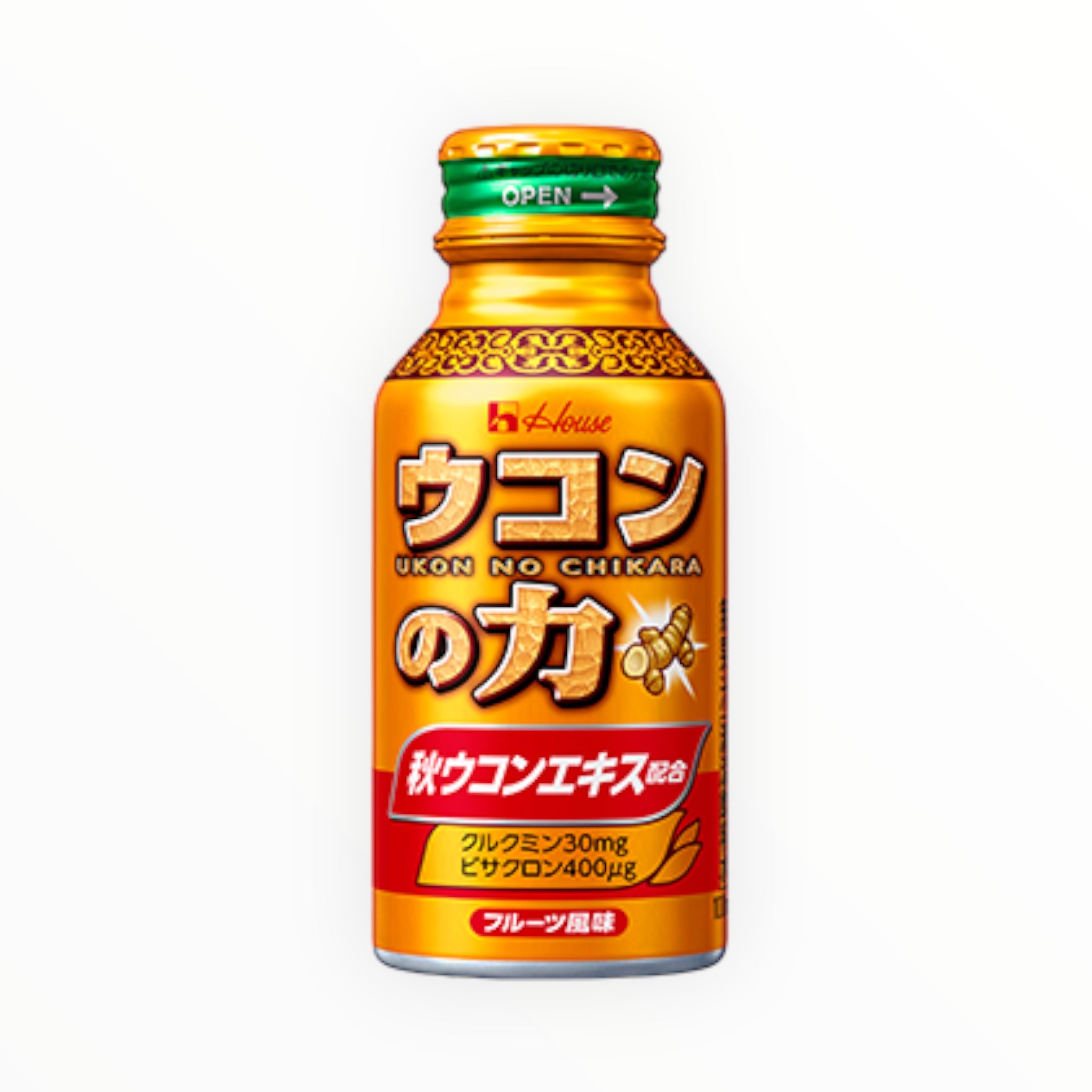 House Ukon No Chikara Turmeric Power Turmeric Extract Drink 6 Bottles