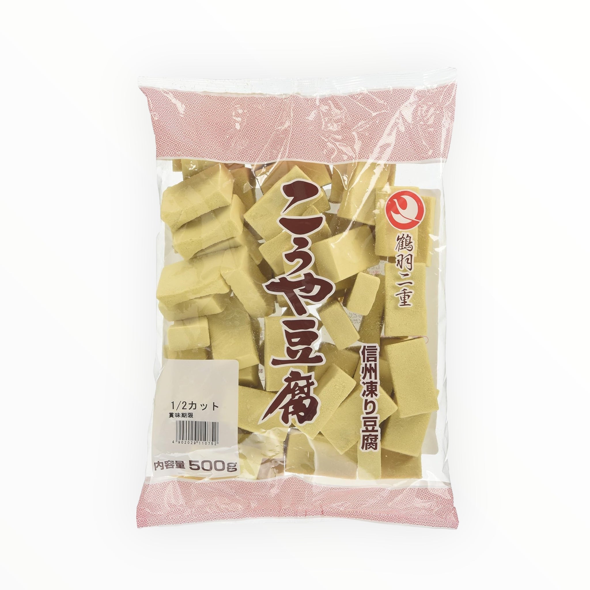 Tokiwa Frozen Tsuruba Double Layered Koya Tofu 1/2 Cut 500g