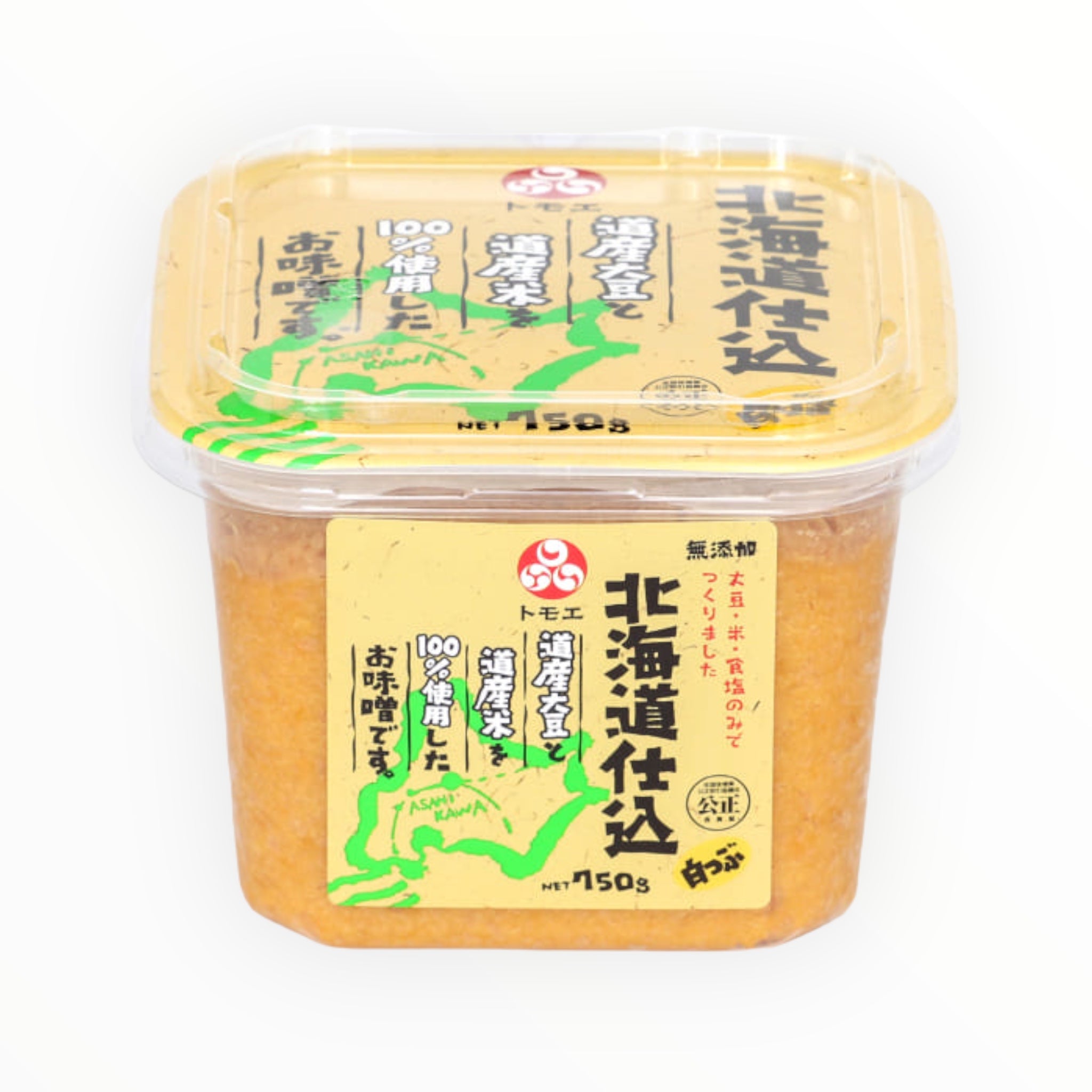 Tomoechan Hokkaido Shikomi White Tsubu Miso 750g