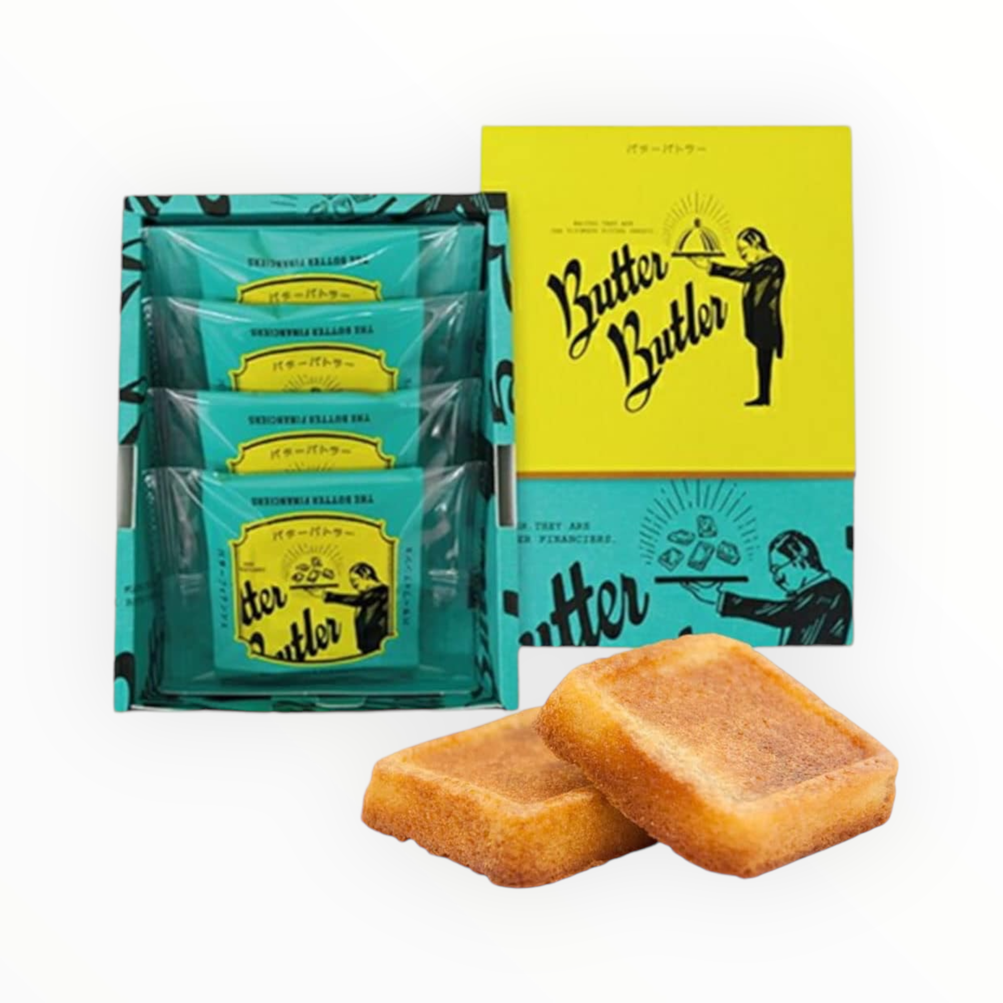 Butter Butler Butter Financier 4 Pieces