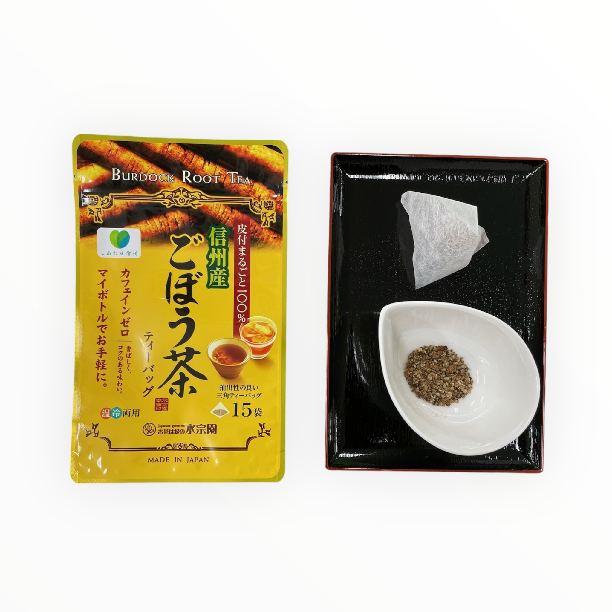 Suisouen Shinshu Burdock Tea Bags (1.5g x 15 Bags)