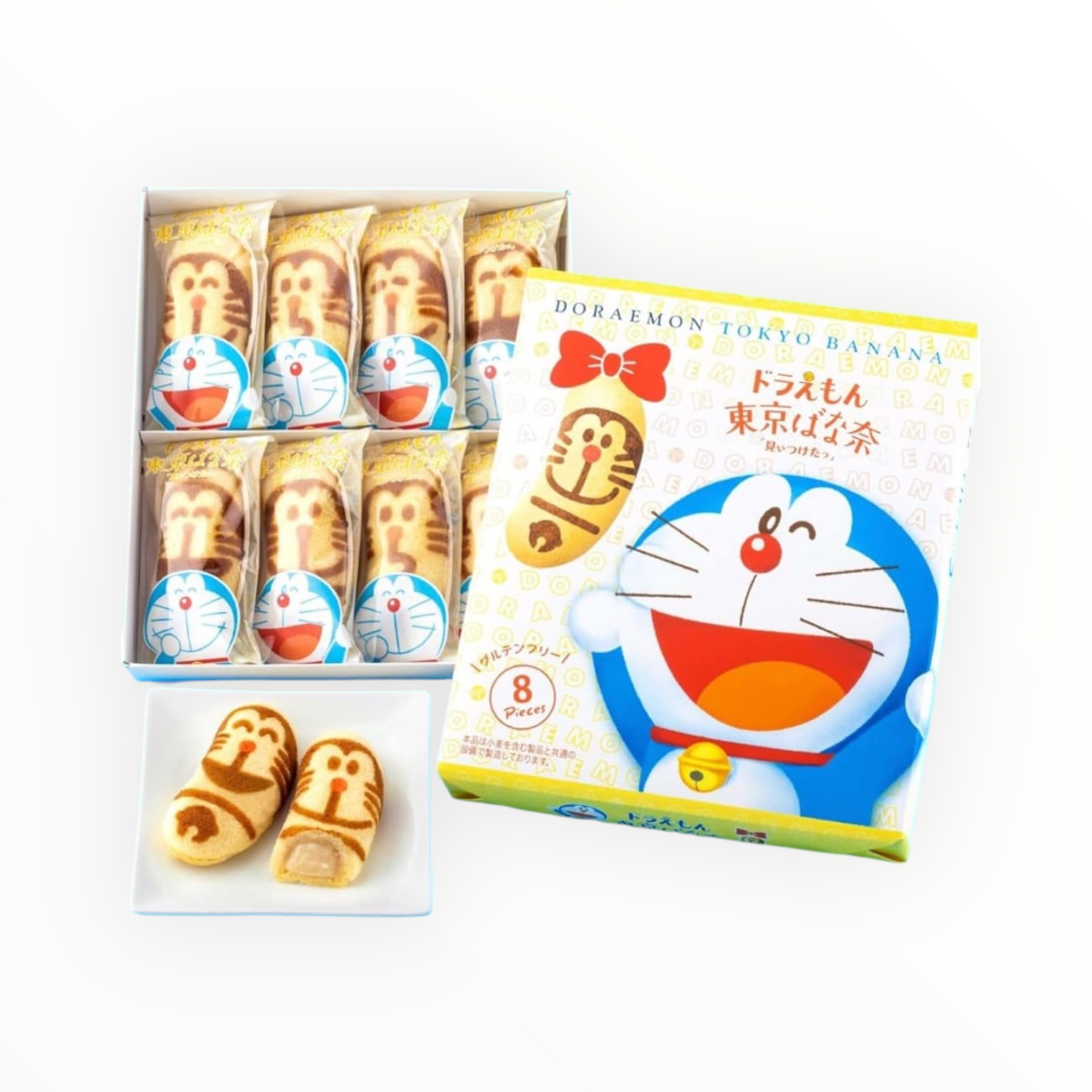 Tokyo Banana Doraemon “Mitsuketa” 8-piece Set