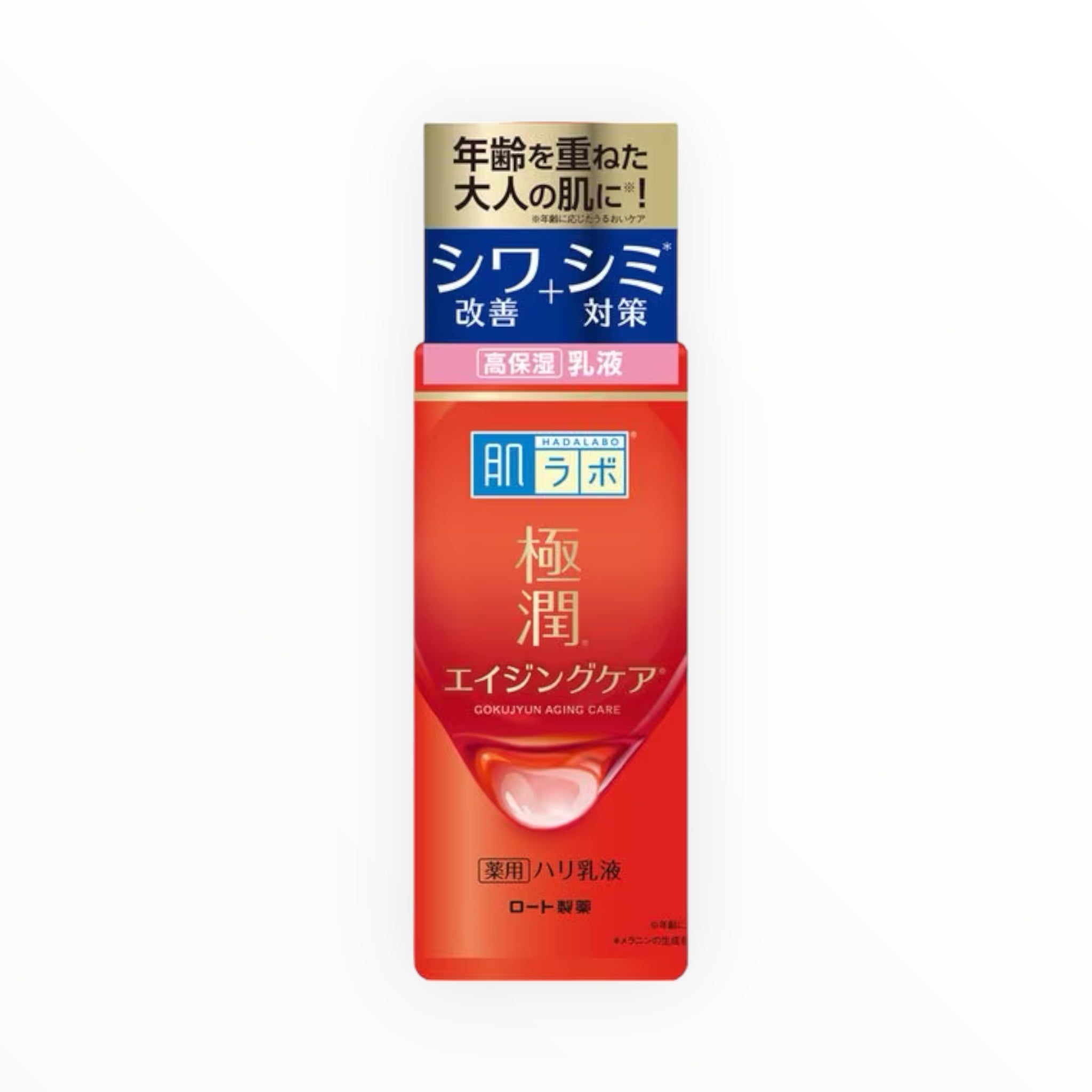 Rohto Hada Labo Gokujyun Medicated Firming Emulsion 140mL