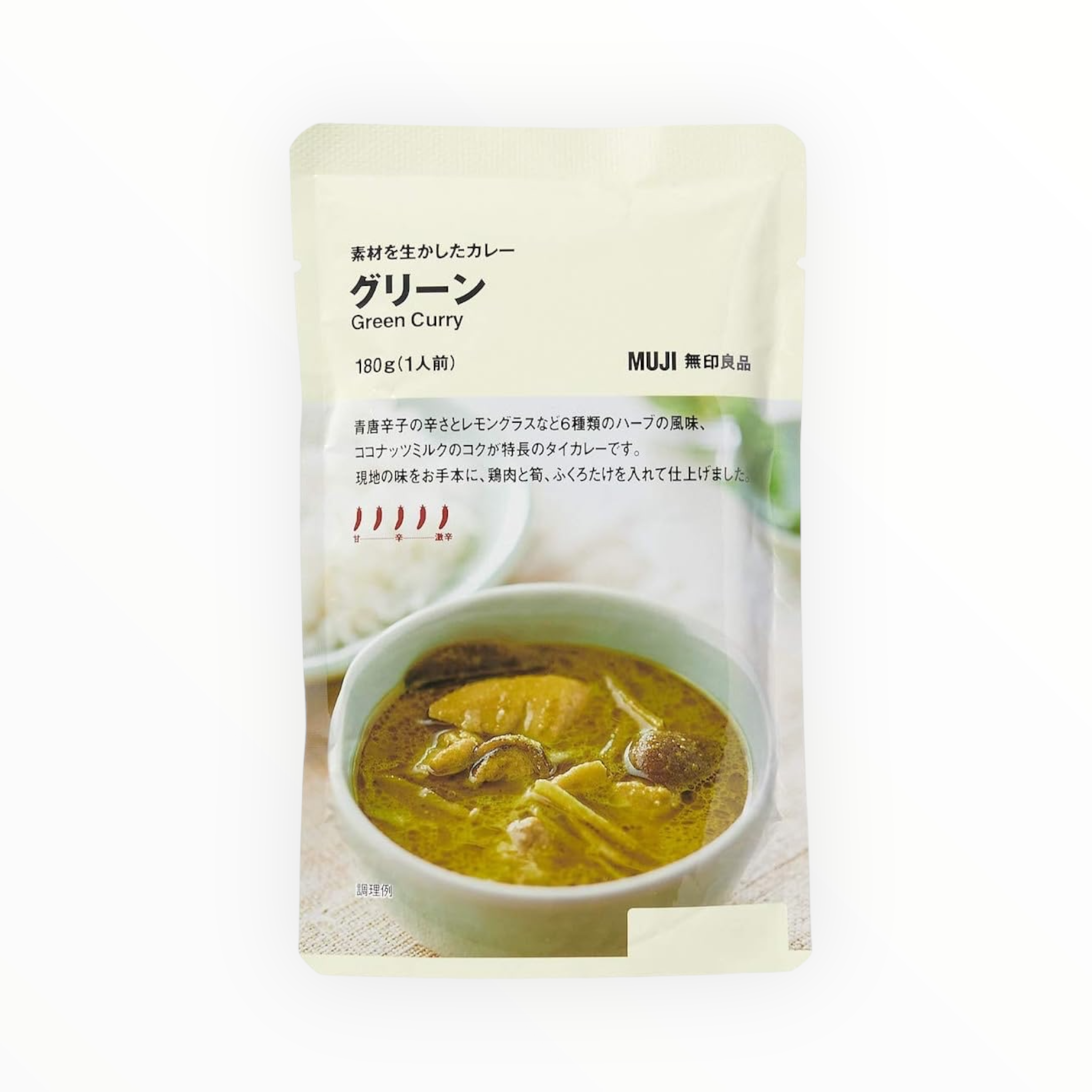 MUJI Green Curry 180g (1 Serving)