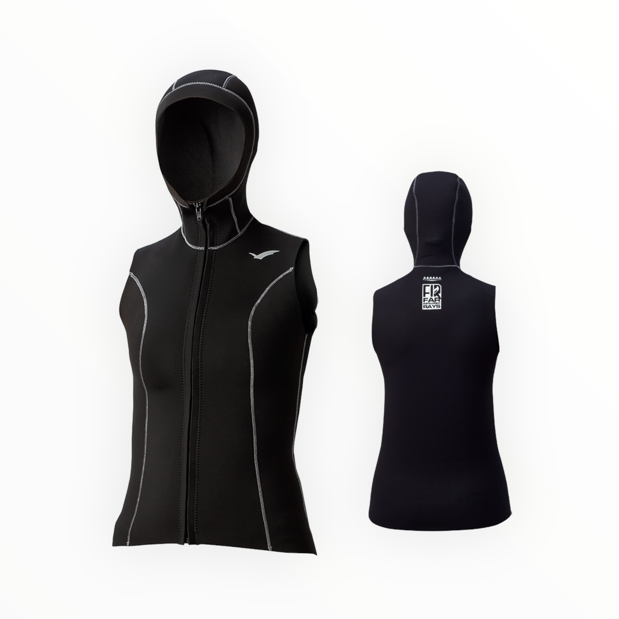 GULL 2MM x 3MM FIR HOOD VEST WOMEN’S