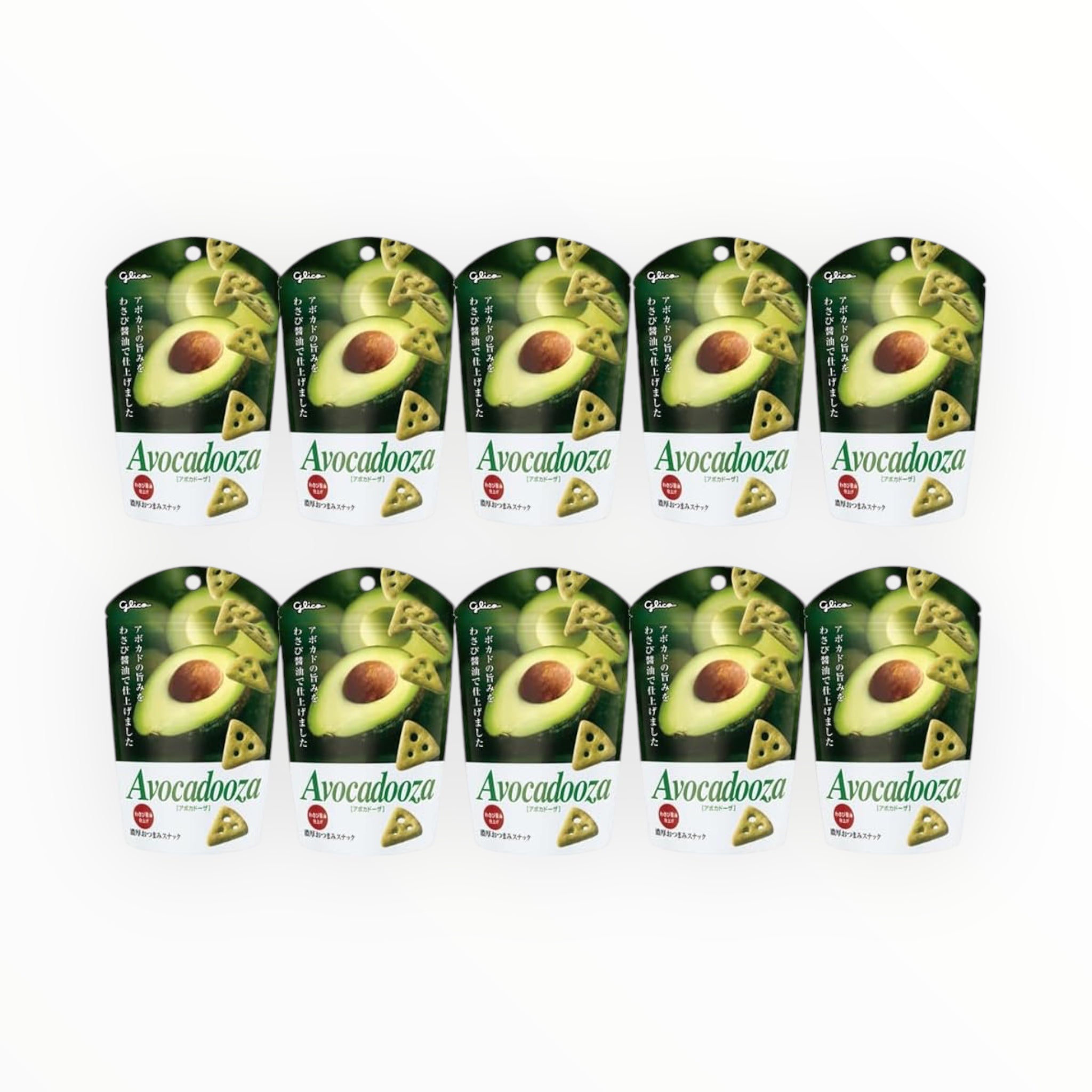 Glico Avocadose Crackers (Pack of 10)