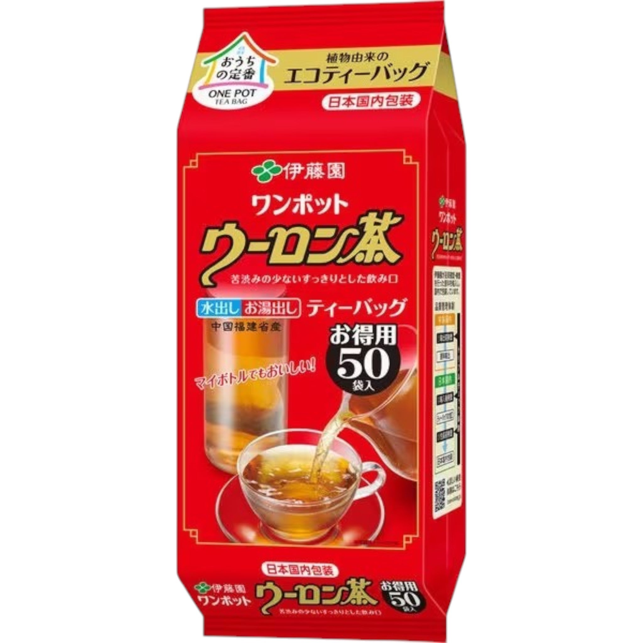 Ito En One Pot Oolong Tea Eco Tea Bags 4g 50 Count