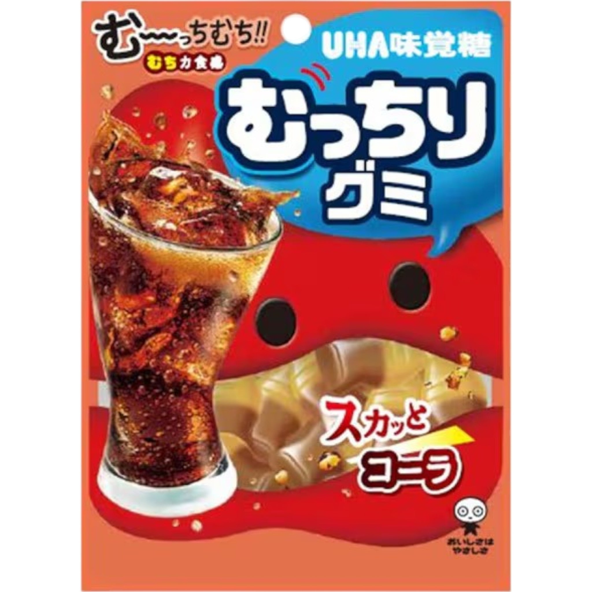 UHA Mikakuto Chewy Gummy Cola Flavor 80g