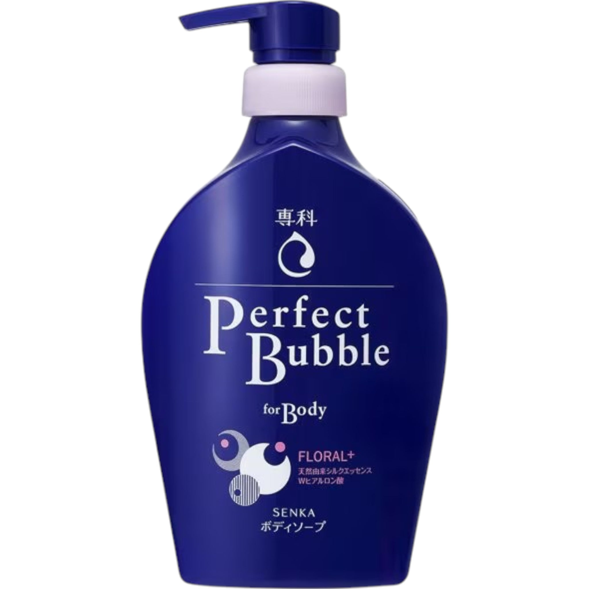 Senka Perfect Bubble for Body Floral Plus 500ml