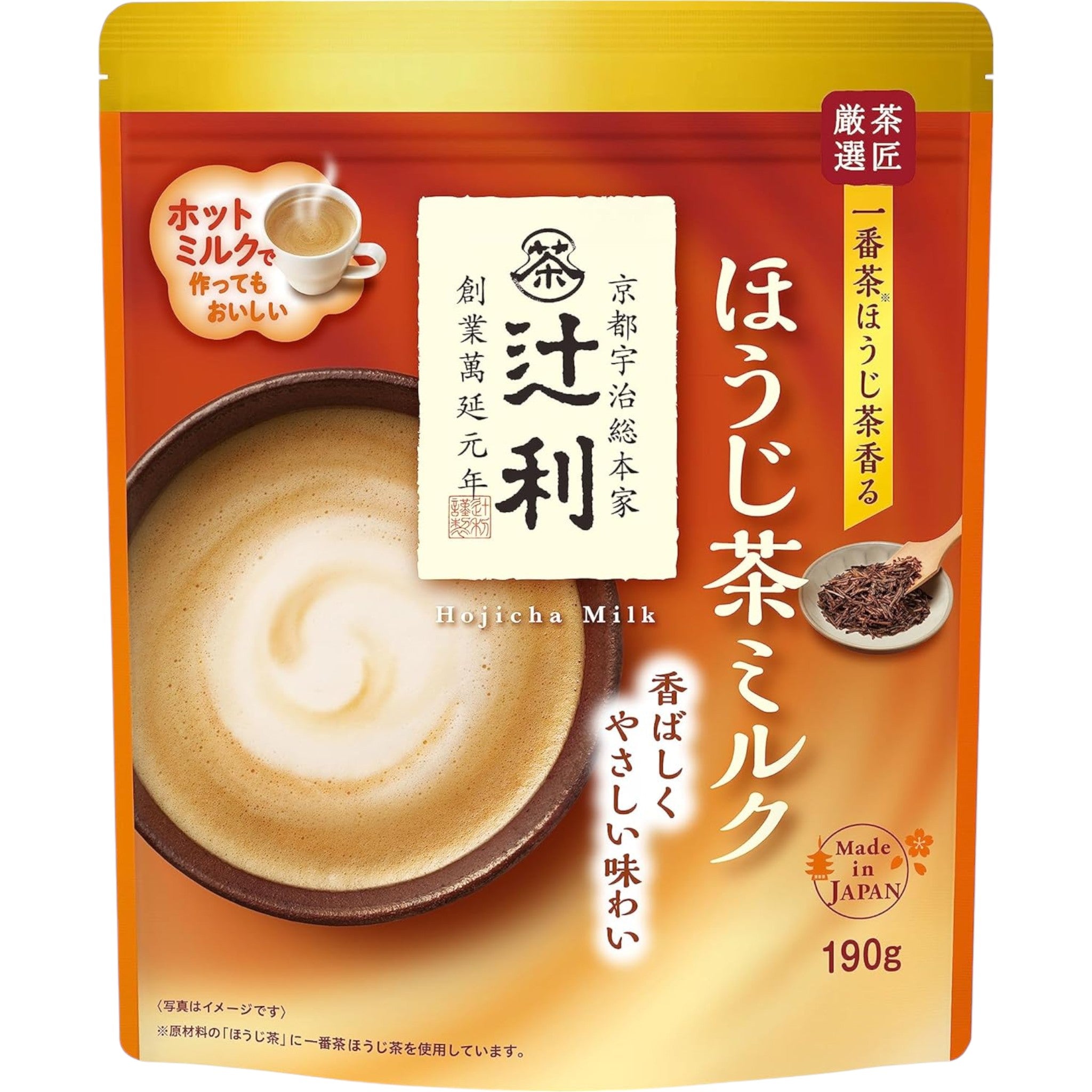 Tsujiri Hojicha Milk 190g