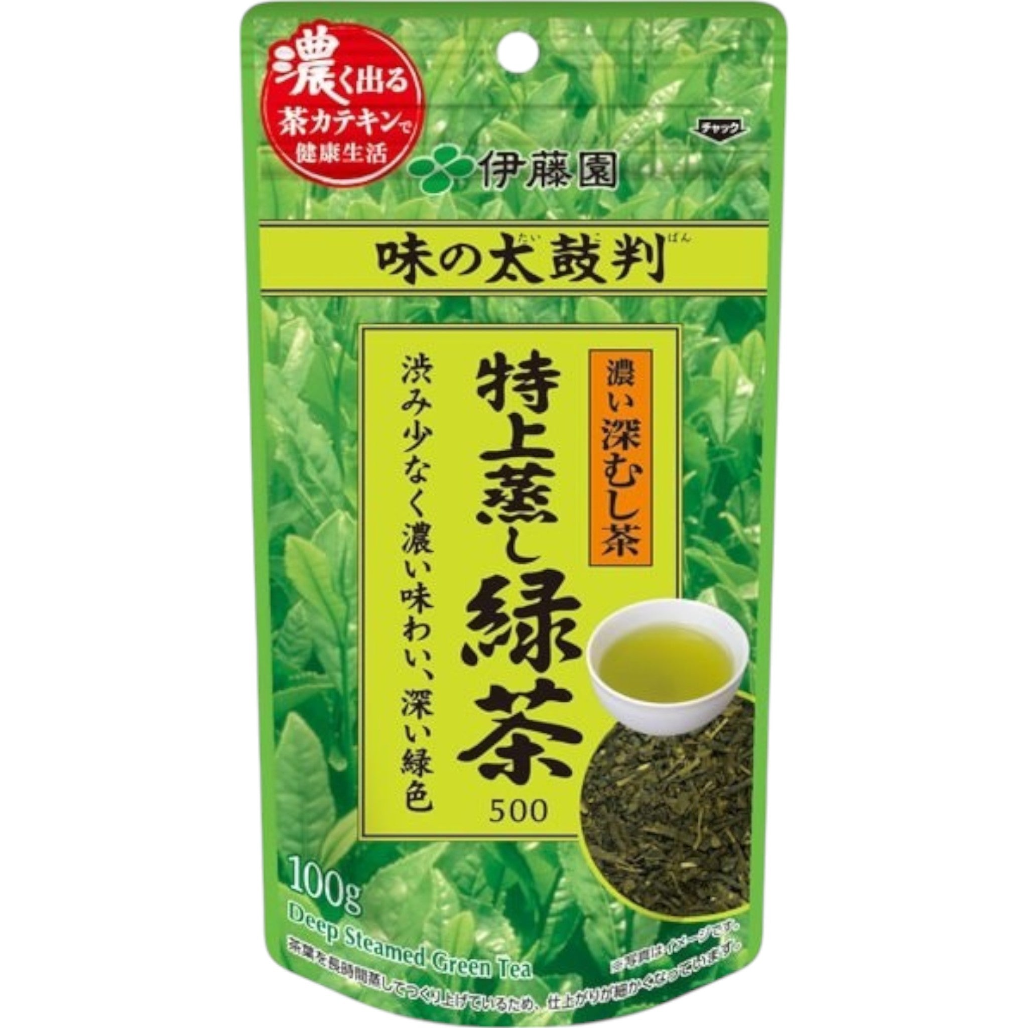 Ito En Aji no Taikoban Premium Steamed Green Tea 100g