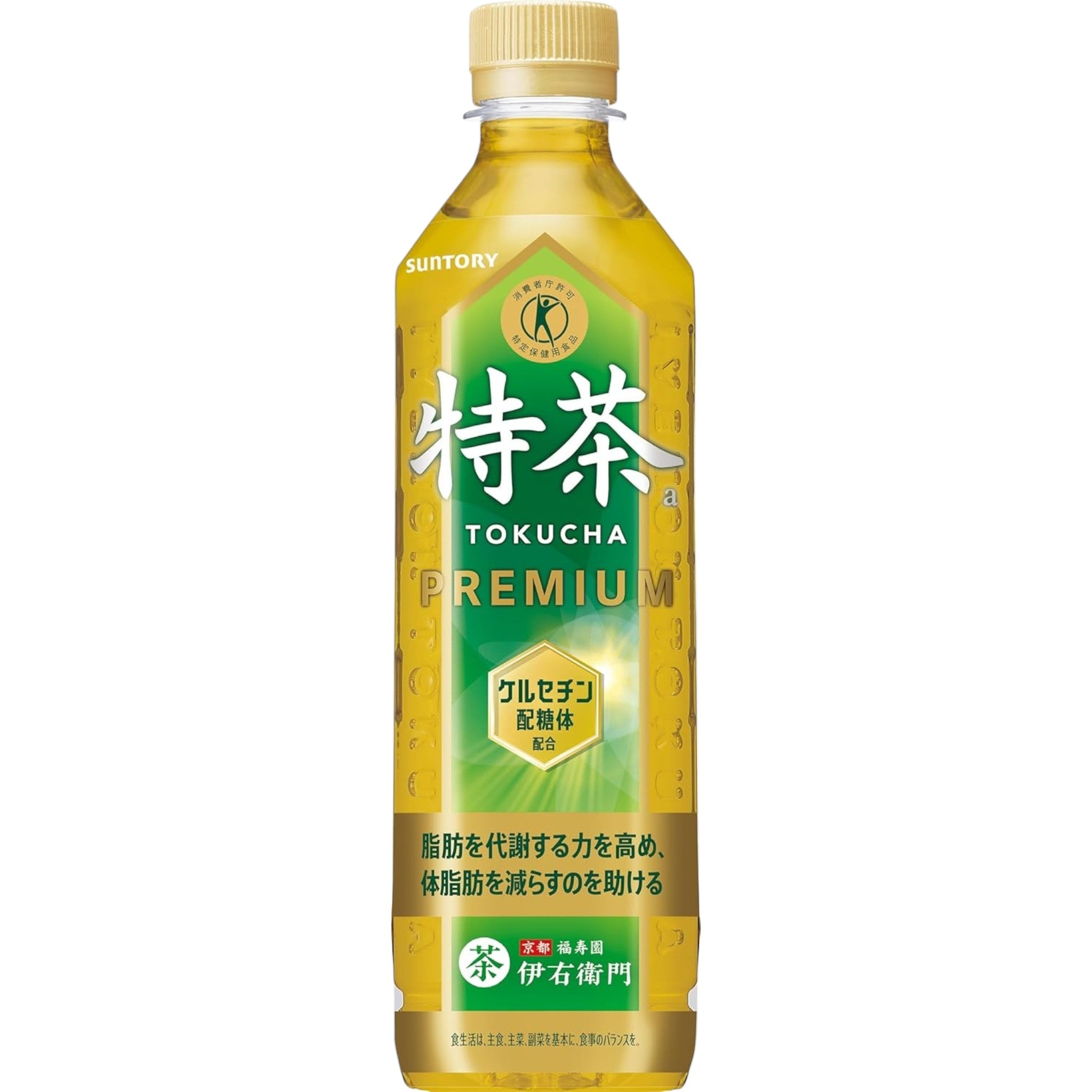 Suntory Foods Iyemon Tokucha Green Tea 500ml (Pack of 3)