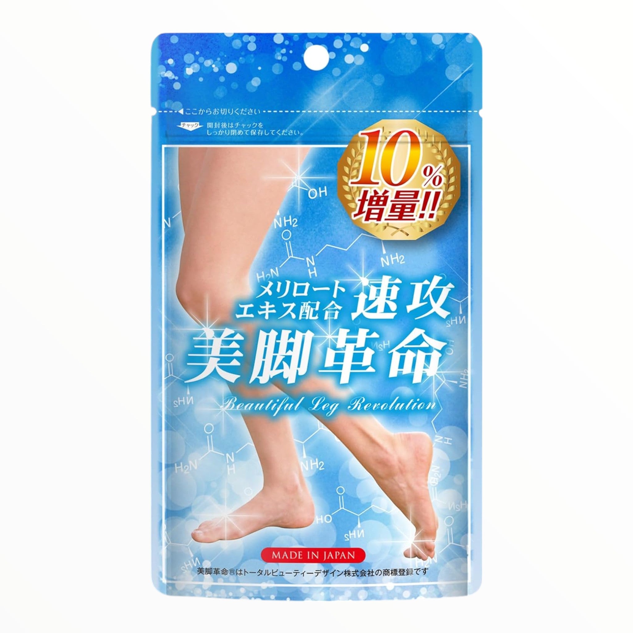 Sokko Bikyaku Kakumei 90 Capsules – Leg Slimming Supplement (30-Day Supply)